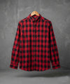 Men's Casual Shirt - Shc-1459 Red Chk