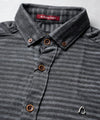 Men's Casual Shirt - Shc-1704 Green Stripe