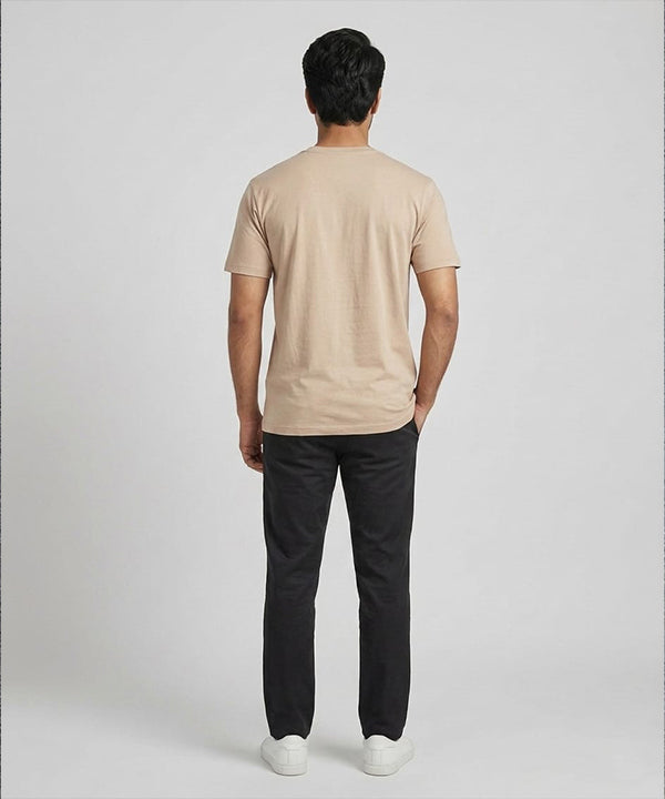 HR Clothing Men’s Fawn Basic T-Shirt – TSH-7207