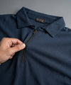 Men's T-Shirt Collar Navy Tsh-7023