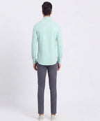 Men's Casual Shirt - Sea-Green Shc-2098 (ORG)