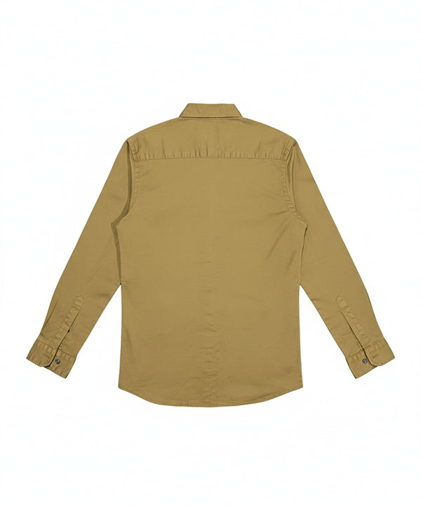 Men's Casual Shirt - Shc-1608 Brown