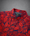 Men's Casual Shirt - Shc-1077 Red Floral
