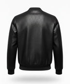 Men's Leather Jacket - Black JK-0413
