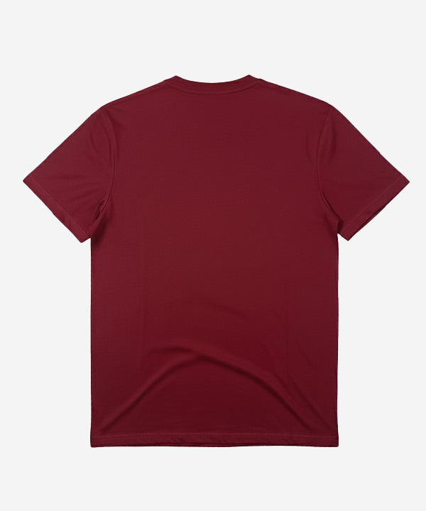 HR Clothing Men’s Basic T-Shirt – Maroon TSH-5919