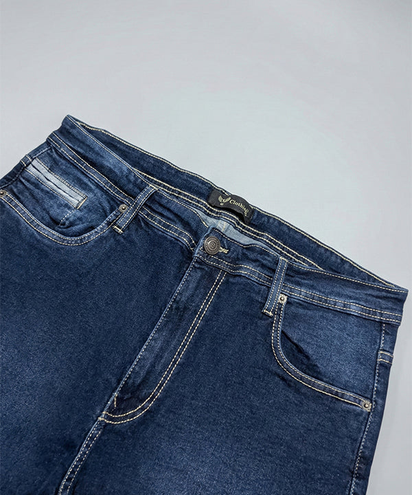 Men's Over Size Denim - Navy JP-1945