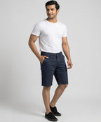 Men’s Summer Cotton Navy Shorts- BR-0071