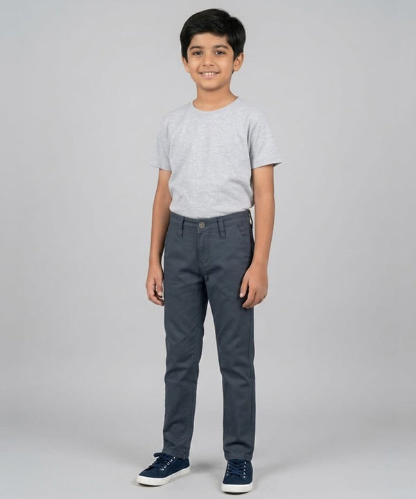 Kids Cotton Chino Pant - Bcp-0041 Navy