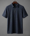 Men's T-Shirt Collar Navy Tsh-7021