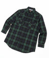 Men's Casual Shirt - Shc-1579 Green Chk