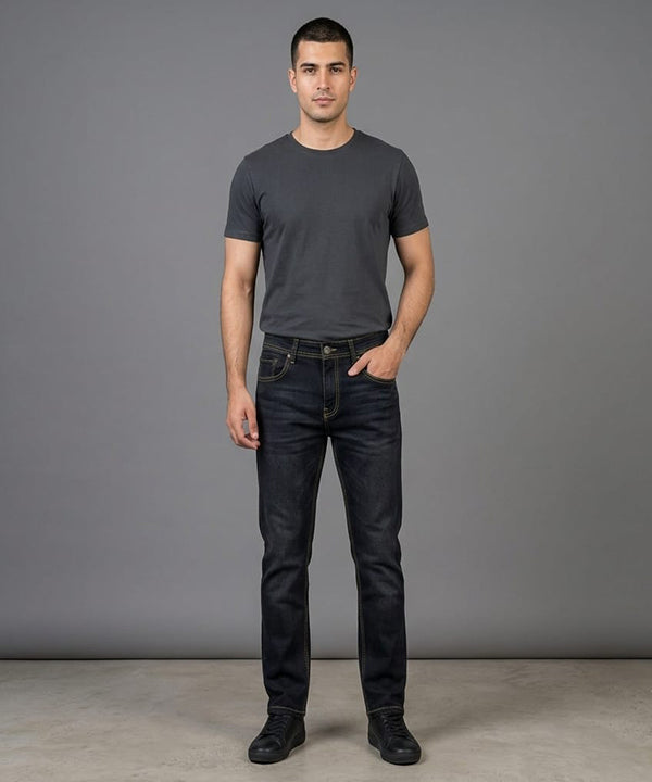Men's Denim Straight Fit- Jp-2250 D-Grey
