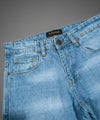 HR Clothing Men's Denim - L Blue JP-2092