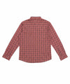 Men's Casual Shirt - Shc-1117 Rust Chk