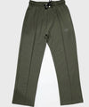 Men's Baggy Waffle French Trousers - Green Lwr-0592