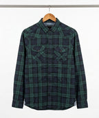 Men's Casual Shirt - Shc-1579 Green Chk