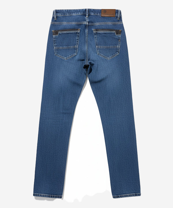 HR Clothing Men's Denim - Blue JP-1905
