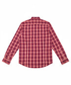 Men's Casual Shirt - Shc-1607 Orange Stripe