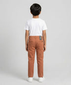 Kids Cotton Chino Pant - Bcp-0034 Rust