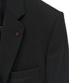 Formal Suit Stripes Gst-0120 Black