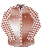 Men's Casual Shirt - Shc-1488 Rust Chk