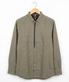Men's Casual Shirt - Green Stripe Shc-1619 ORG