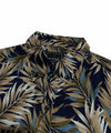 Men's Casual Printed Shirt - Brown Floral Shc-1028