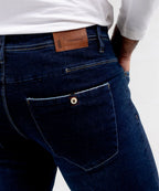 HR Clothing Men's Denim - Blue JP-1757