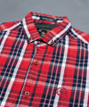 Men's Casual Shirt - Shc-1623 Red Chk