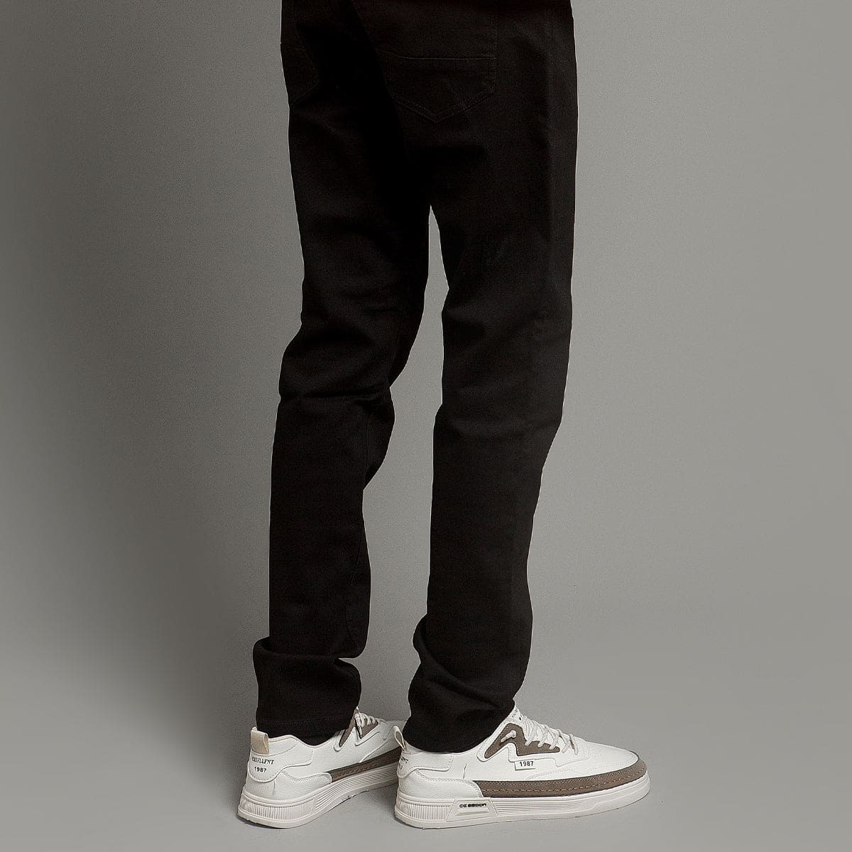HR Clothing Men's Denim - Black JP-1859