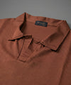 Men's T-Shirt Johnny Collar Rust Tsh-5991