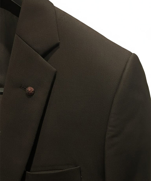 Formal Suit Gst-0124 D-Brown 2 Button
