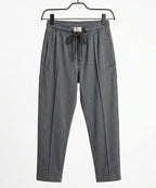 Kids Smart Baggy stretchable premium trouser Charcoal Texture BLW-0136