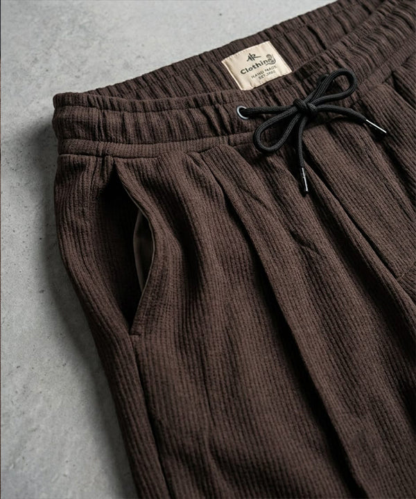 Men’s Thermal Smart Baggy Trouser– LWR-0706 Coffee-Brown