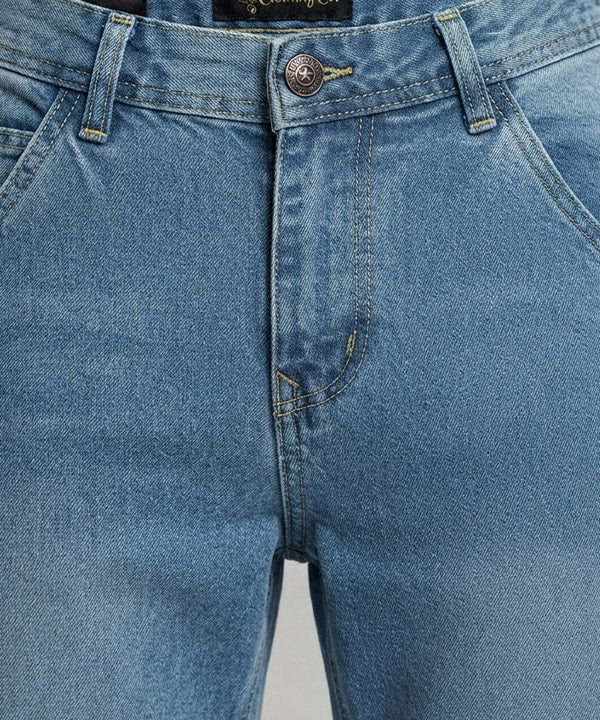 HR Clothing Women's Full Baggy Denim Jeans - JP-2244 – Blue