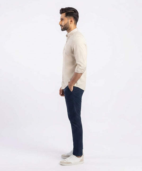 Men's Casual Shirt - Shc-1813 Beige (ORG-H)