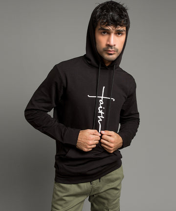 HR Clothing Men's Hoodie - Black