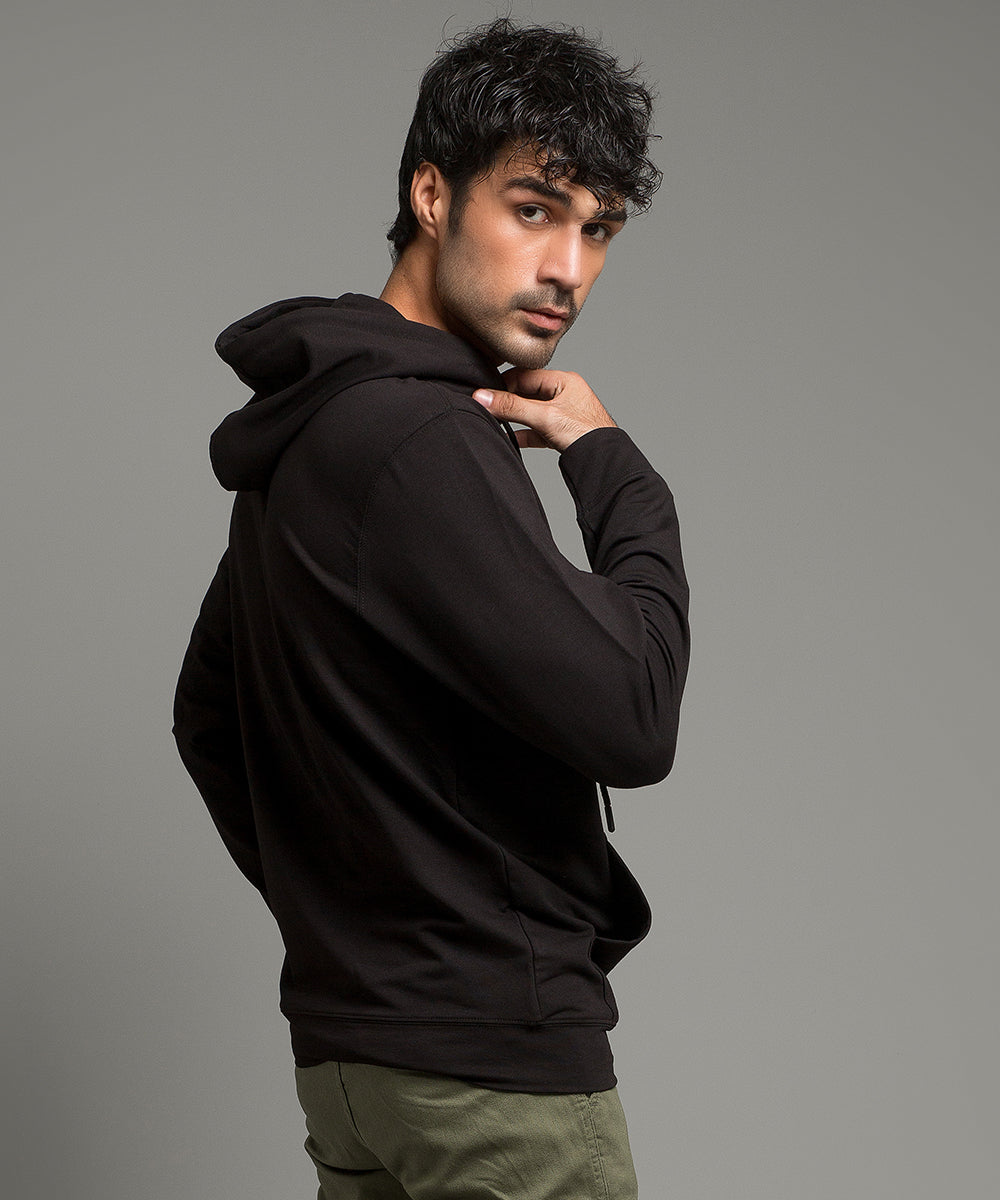 HR Clothing Men's Hoodie - Black TSH-5594