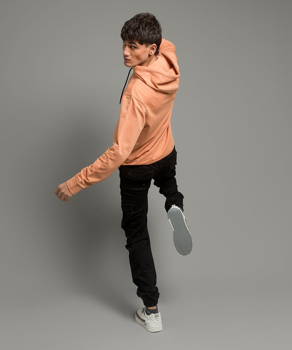 HR Clothing Men's Hoodie - Orange TSH-5593