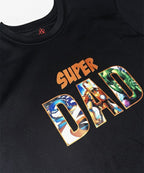 HR Clothing Men’s Super Dad T-Shirt – Black TSH-5921