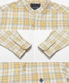 Men's Casual Shirt - Shc-1458 Yellow Chk