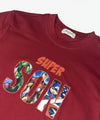 HR clothing Kids Super Son TShirt - Maroon