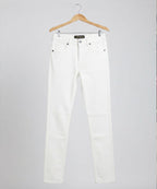 HR Clothing Women's Slim Fit Denim Jeans-LJP-0081–White