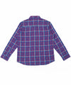Men's Casual Shirt - Shc-1192 Blue Chk