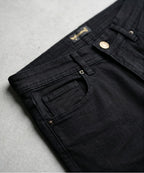 Men's Denim Slim Fit Jeans- Black JP-1860