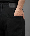 HR Clothing Men's Denim - Black JP-2102