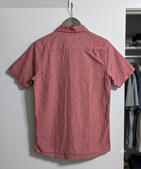 Men's Maroon Casual Half Sleeve Shirt – SHC-2028