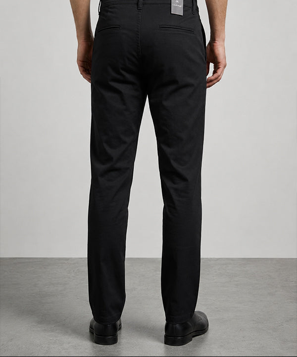 Men's Chino Straight Fit- Black CP-0555