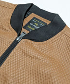 Men's Leather Jacket - Brown JK-0444
