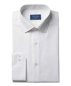 Men's Dress Shirt - White Stripes Dsh-0289