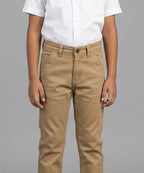 Kids Cotton Chino Pant - Bcp-0039 Brown